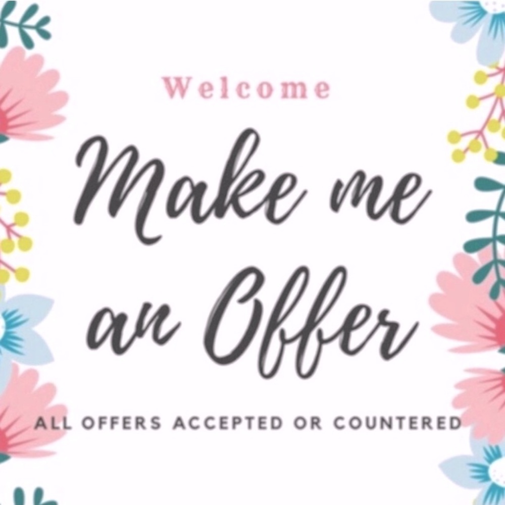 Make an Offer ❤️❤️ I will accept or counter :)))